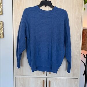 Cashmere Cobalt Blue Sweater